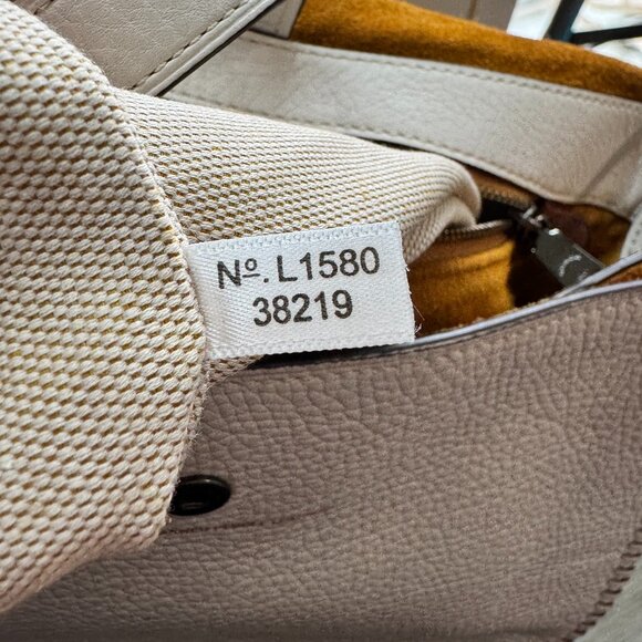 Coach 1941 Whiplash Saddle Bag Pebbled Glovetanned Leather Chalk Cleaned #38219 - Picture 15 of 16